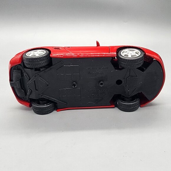 Porsche Boxster 1/24 Scale Diecast Red Convertible Car Model Maisto Rare - Picture 10 of 12